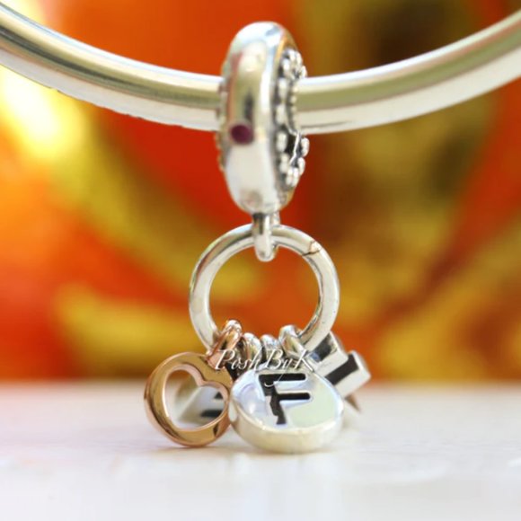 Pandora Best Friends Forever Dangle Charm 788165NCC - Picture 1 of 3